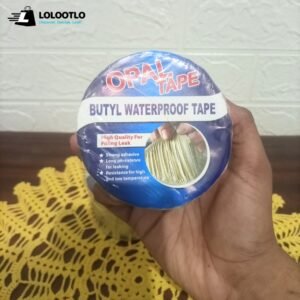Premium Quality Butyl Waterproof Sealant Tape (2 Inch x 1.5 Meter), Aluminum Foil Duct Sealing Tape